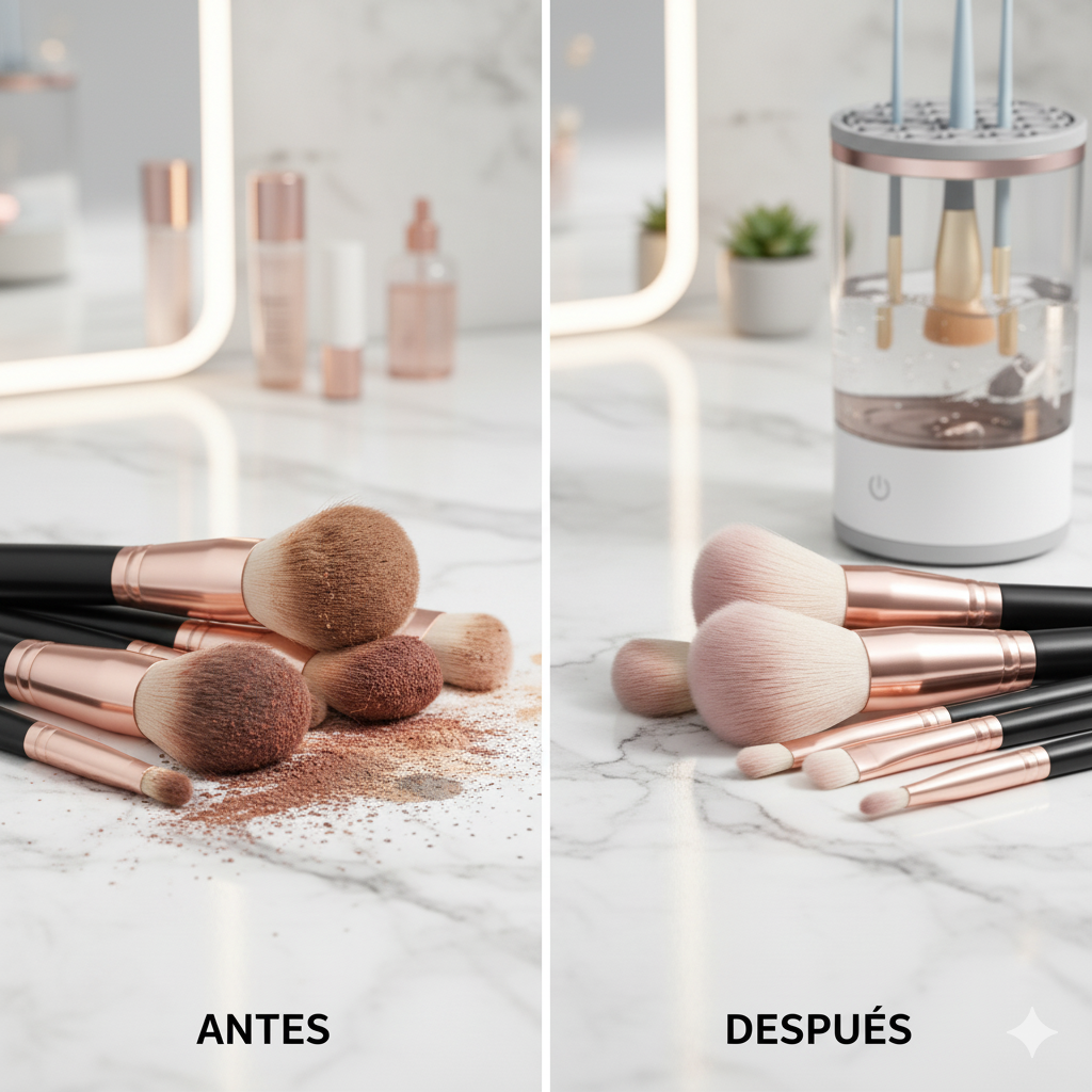 GiroClean™ – Limpieza profesional de tus brochas en segundos