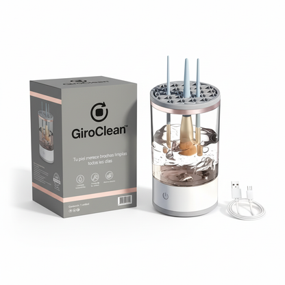 GiroClean™ – Limpieza profesional de tus brochas en segundos